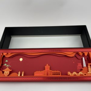 3D Paper Pop UP packaging gift box with laser cutting 2 IMG 0847