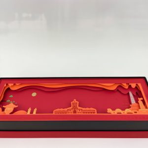 3D Paper Pop UP packaging gift box with laser cutting