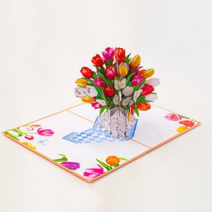 Tulip Bouquet - Pop-up Card 1 SUBI7328