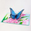 Butterfly in Flowers - Pop-up Card 4 SUBI7335