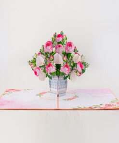 Pretty Rose Bouquet - Pop-up Card 5 SUBI7381