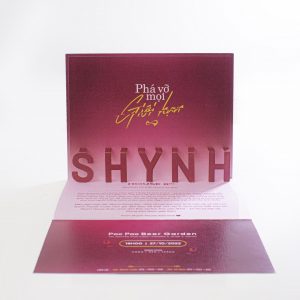 Poc Poc Beer Garden invitation - Pop - up Card