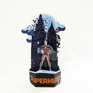 Superhero Pop-up Surprise Card