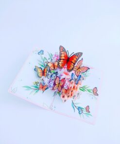 Butterfly Garden Pop Up Card