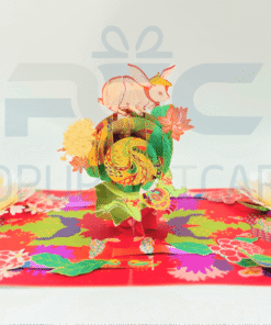 Moonlight Harmony: A PGC and Runam Collaboration Pop-up Card