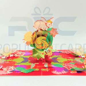 Moonlight Harmony: A PGC and Runam Collaboration Pop-up Card