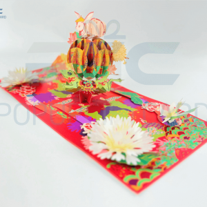 Moonlight Harmony: A PGC and Runam Collaboration Pop-up Card 4 y