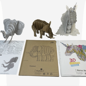 Cardboard Relief Painting 3D Kits
